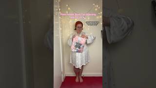 threepoodleblankethoodie sleep tee unboxing 🦄 shorts plussize loungewear [upl. by Grosberg]