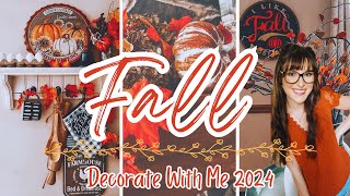 FALL DECORATE WITH ME 2024  COZY FALL DECORATING  SHEET PAN SUPPER RECIPE [upl. by Nathanial363]