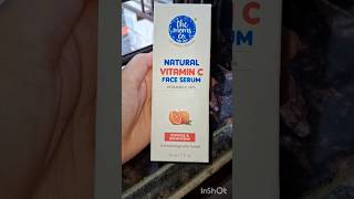 Review on The Moms Co Vitamin C serum🫶❤️ viralvideo shorts youtubeshorts serum [upl. by Hashim269]