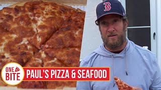 Barstool Pizza Review  Pauls Pizza amp Seafood Falmouth MA [upl. by Rehpotsrihc]