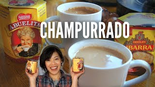 Abuelita VS Ibarra CHAMPURRADO TASTE TEST  Mexican Hot Chocolate Recipe [upl. by Nnylear]