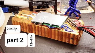 72v 40 a battery build Part 23 e5 [upl. by Aruabea]