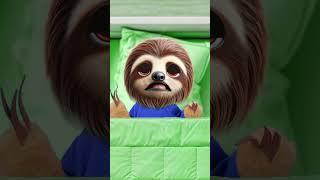 HOOMAN WAKE UP—YOURE IN A MAGGOT PARTY 😬 SLOTH REACTS funnyanimals sloth prank [upl. by Sible564]