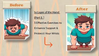 1st Layer of the Hand Part I：3 Effective Exercises to Enhance Support amp Protecct Your Wrists [upl. by Idnil]