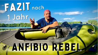 Anfibio Rebel 2k Packraft  Fazit nach 1 Jahr [upl. by Neztnaj]