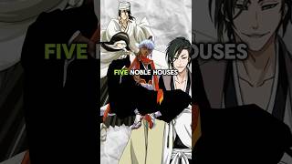 Five Noble Houses Explained bleach bleachanime shorts [upl. by Sholem288]