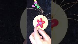 Wall hanging idea made by clay subscribe like views shortvideo [upl. by Ivett]