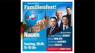 Familienfest der AfD in Nauen [upl. by Mercedes]