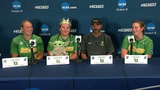 Presser  D3 Womens College World Series  Belhaven  June 2 2024 [upl. by Mossman803]