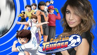 Captain Tsubasa  Tutta dun fiato fino al fischio finale  Cristina DAvena Official Video [upl. by Ellekram184]