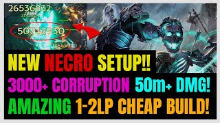 3000 Corruption NEW ENDGAME Necromancer Build 50000000 NUKE COMBO  Last Epoch [upl. by Czarra]