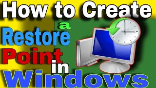 Create a Restore Point on Windows 10  11 Just Two minutes windows [upl. by Jerusalem]