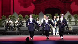 Bosnian folk dance Festive dances from old Banja Luka [upl. by Roshan647]