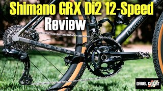 Shimano GRX Di2 2x 12Speed Review Benchmark Shifting [upl. by Clementas]