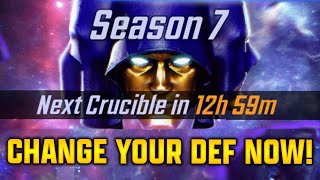 CHANGE YOUR DEFENSE NOW  SEASON 7  MARVEL Strike Force  MSF [upl. by Rehsu10]