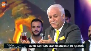 Sahur vaktinde ezan okunurken su içilir mi  atv [upl. by Nosittam]