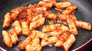 기름떡볶이 만들기 마이리틀텔레비전 백종원 기름떡볶이 레시피 [upl. by Barnebas300]