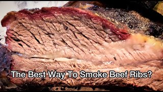 Should you smoke BEEF RIBS on a PELLET GRILL or CHARCOAL GRILL [upl. by Tengler]