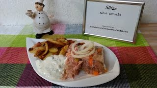 Sülze selbst gemacht  Rezept  Tutorial  HD [upl. by Ahsinor]