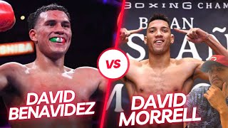 David Benavidez vs David Morrell fight breakdown [upl. by Ennayhc]