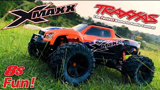 Traxxas XMaxx 8s First Run  What FUN Looks Like 4k [upl. by Horbal]