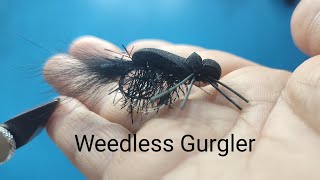 Fly Tying  Weedless Gurgler 배스 가물치 플라이 [upl. by Doraj]