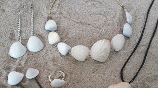 Bijouterias com conchasdiy com conchas do mar [upl. by Vincenty]