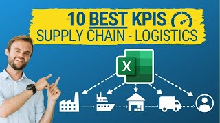 The 10 Best Supply Chain amp Logistics KPIS in Excel Key Performance Indicator [upl. by Nolram736]