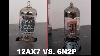 Tube Sound Comparison  Vintage 12AX7 VS Vintage 6N2P [upl. by Gnot195]