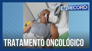 Em Rio das Ostras paciente diagnosticado com tumor espera por tratamento oncológico [upl. by Lemkul]