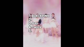 Which one is your favourite groupnot my opinion blackpink shorts viraalshorts 1kviews fyp [upl. by Chenay367]