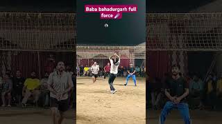 baba bahadurgarh full force volleyball trending video [upl. by Rentschler]