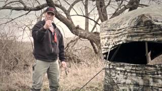 How to Secure a Ground Blind with Stakes [upl. by Adiaz486]