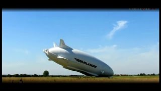 Airlander 10 The Worlds Largest Aircraft Booped On Her Second Flight Test [upl. by Gomar611]