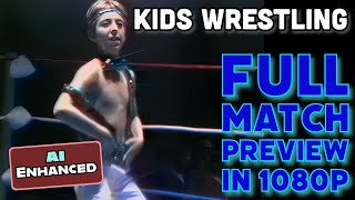 Kids Wrestling Invader IV vs Disco Joe 1080p Full Match Preview [upl. by Ttekcirc]