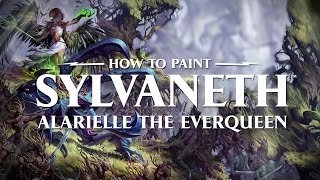 Warhammer Age of Sigmar How to paint Alarielle the Everqueen [upl. by Merriman]