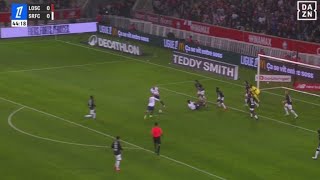 Edon Zhegrova Goal Lille vs Rennes 10 Goals and Extended Highlights [upl. by Pravit]