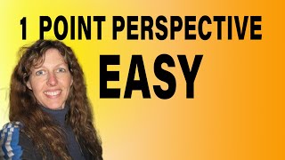 How To Draw Using One Point Perspective  Beginners EASY Tutorial [upl. by Shanta244]