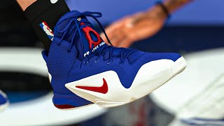 NBA 2K21 Shoe Creator  Nike Air Penny 6 quotSixersquot [upl. by Tiena]