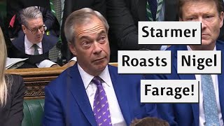 Nigel Farage Gets Roasted By Starmer Over PMQs Absence [upl. by Vez226]