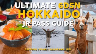 Ultimate 6D5N Hokkaido JR Pass Guide — Sapporo Otaru Asahikawa  The Travel Intern [upl. by Jdavie110]