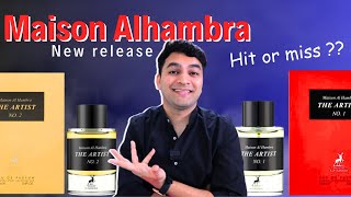 Maison Alhambra Artist No 1 and Artist No 2 Fragrance Review ⚡️ Are they Worth It [upl. by Siocnarf]