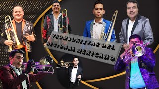 Los Mejores Trombonistas De Banda Sinaloense 1 [upl. by Laddy]