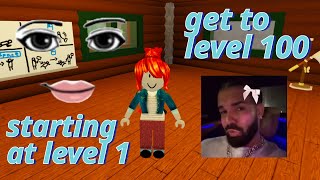 0 to 100 real quick roblox flee the facility  noob finally gets to lvl 2 🥳 [upl. by Sarge245]