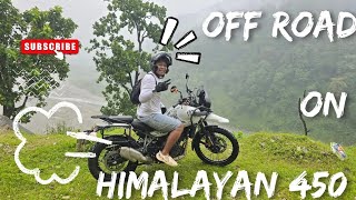 HIMALAYAN 450 OFFROAD TESTING  HIMALAYAN 450 THE KING OF OFFROAD  BEST OFF ROAD BIKE 🏍 👌 [upl. by Elleral]