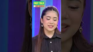 Niana Guerrero nagkacrush ba sa kapwa TikToker shorts  Fast Talk with Boy Abunda [upl. by Brinn]