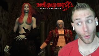 THE NEVAN FIGHT First Time Playing Devil May Cry 3 pt3 [upl. by Dianne]