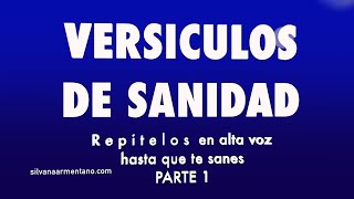 Versiculos Biblicos de Sanidad 1 Silvana Armentano [upl. by Ilohcin]