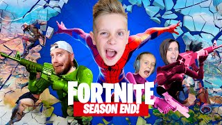 Breaking Records FORTNITE Season Finale Event KCITY GAMING [upl. by Llaccm380]