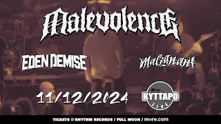 Malevolence  Live In Athens 2024 [upl. by Yenolem15]